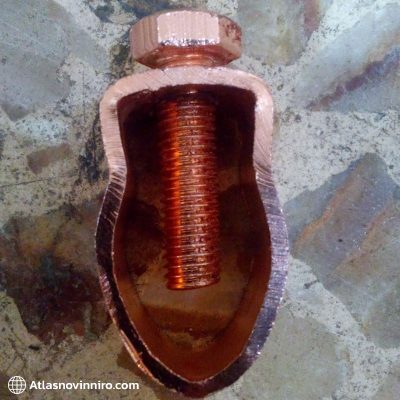 کلمپ انگشتی میله ارت
